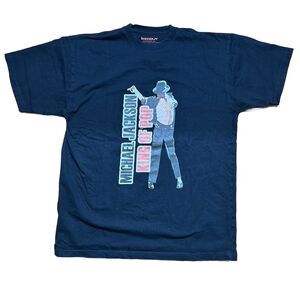 Icedout Clothing Co. XL Black T‎ Shirt Micheal Jackson King of Pop Made in Korea